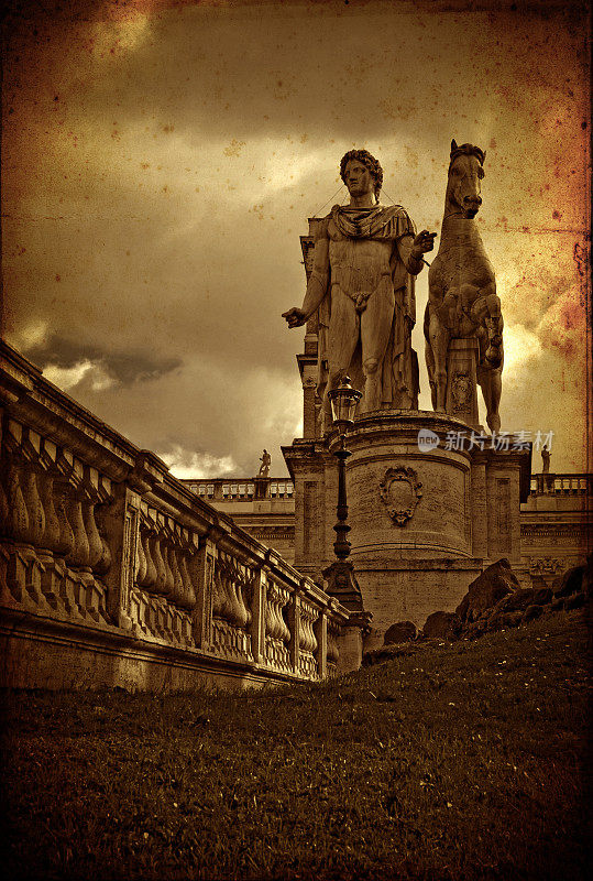 米开朗基罗的雕像国会山