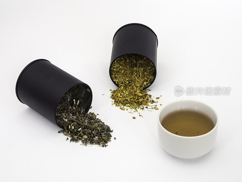 Tulse和姜姜黄草药茶
