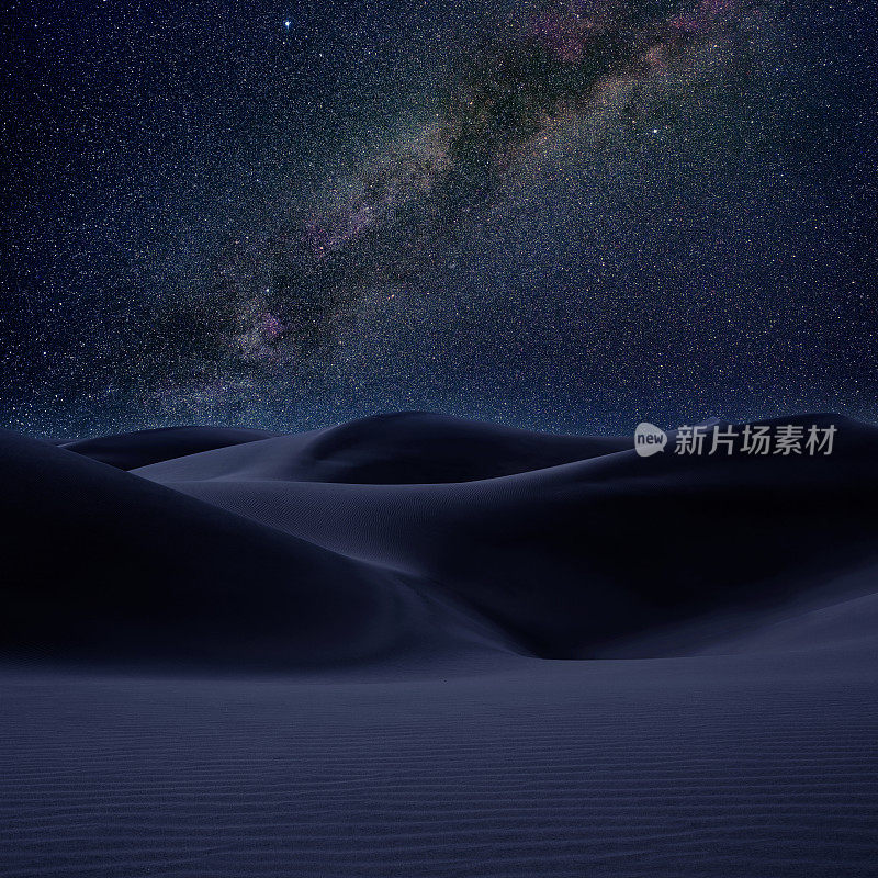 沙丘沙在银河星夜
