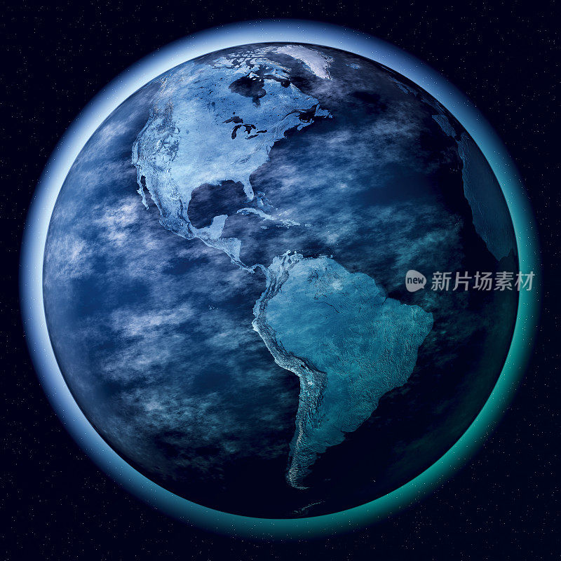 中美洲行星地球大气空间
