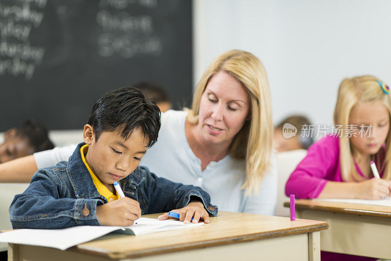 小学的学生