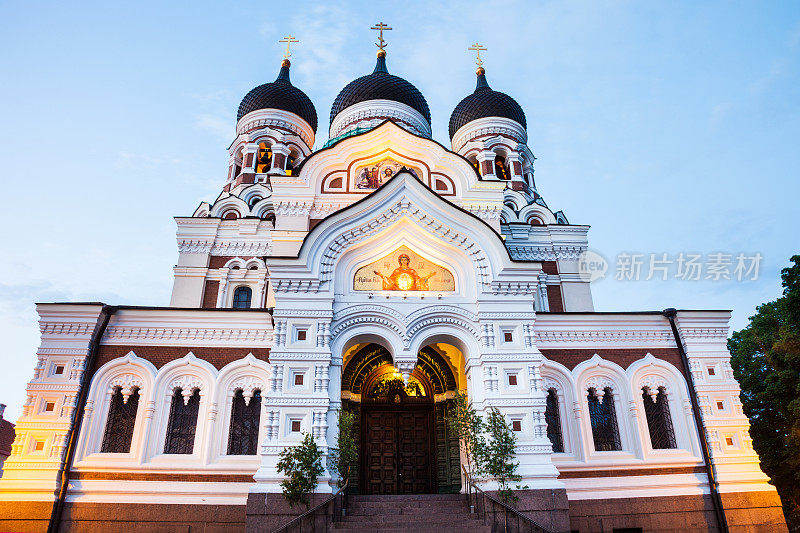 塔林亚历山大涅夫斯基大教堂