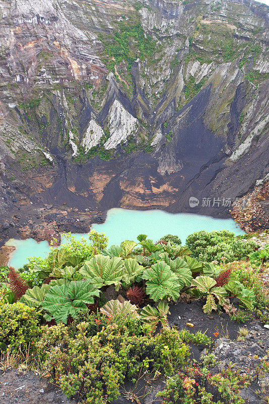 高角度景观山景