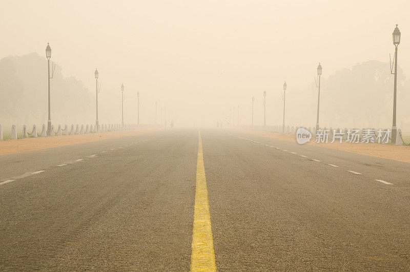 德里道路污染