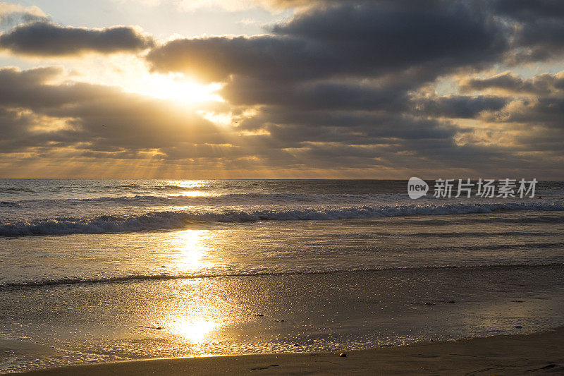 太平洋日落