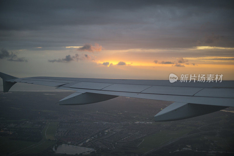 从空中俯瞰都柏林城