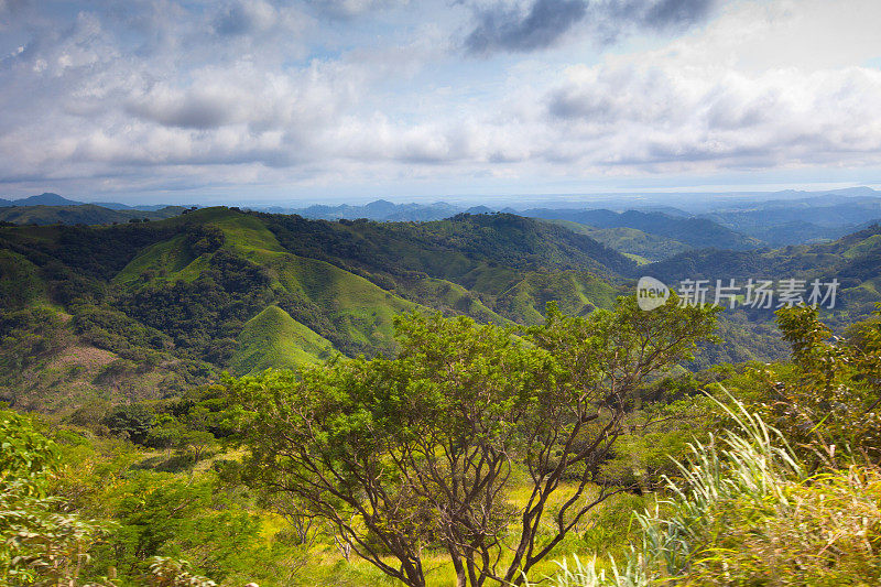 蒙特维德风景，哥斯达黎加