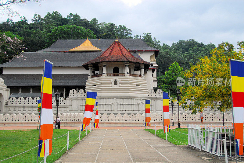 斯里兰卡康提的佛牙寺