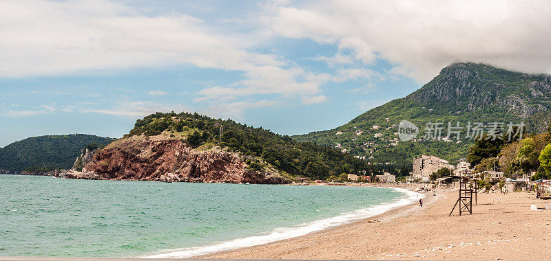 黑山海滩全景