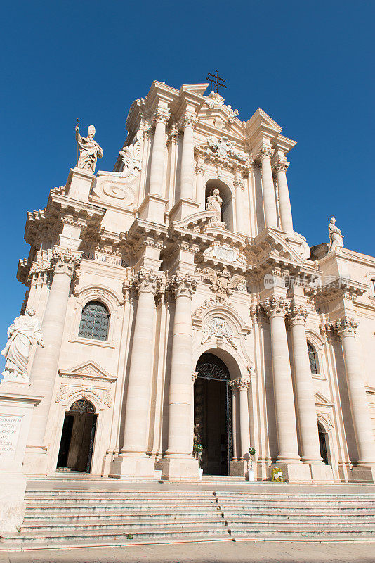 西西里岛的锡拉库萨大教堂