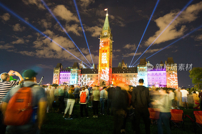 加拿大国会大厦-遗产庆祝晚会