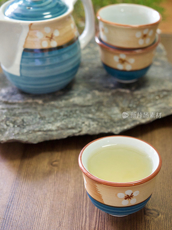 亚洲传统饮用绿茶