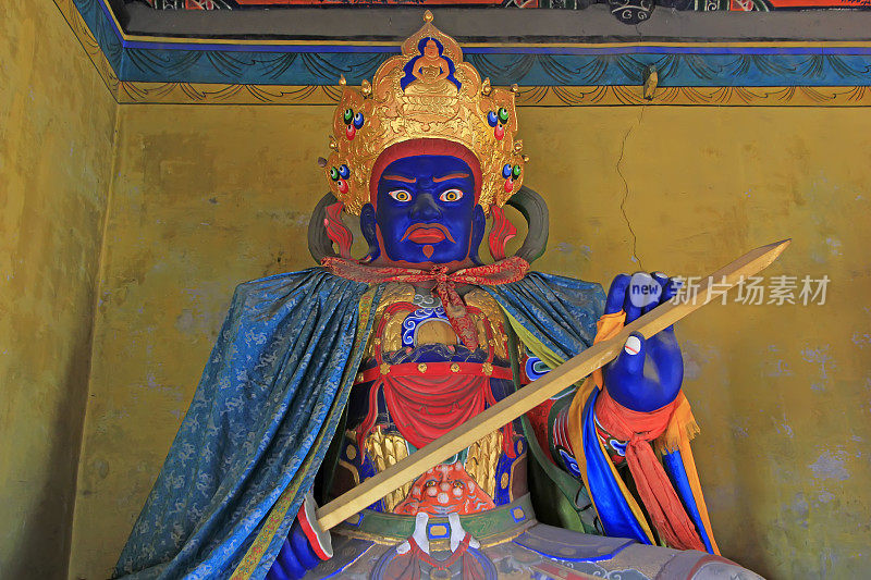 2015年2月6日，内蒙古呼和浩特市大昭寺的宗教造像