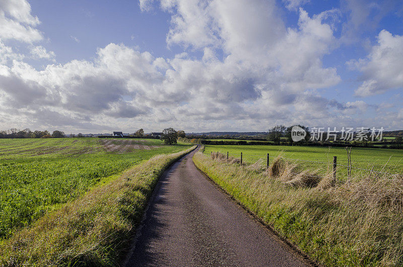 乡村道路，轨道，小径，小巷，景观，风景，柏油碎石路