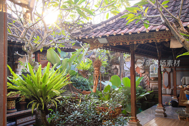 巴厘岛的传统房屋