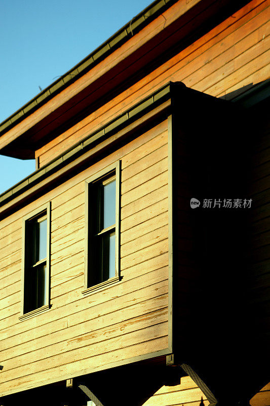 木质凸窗住宅
