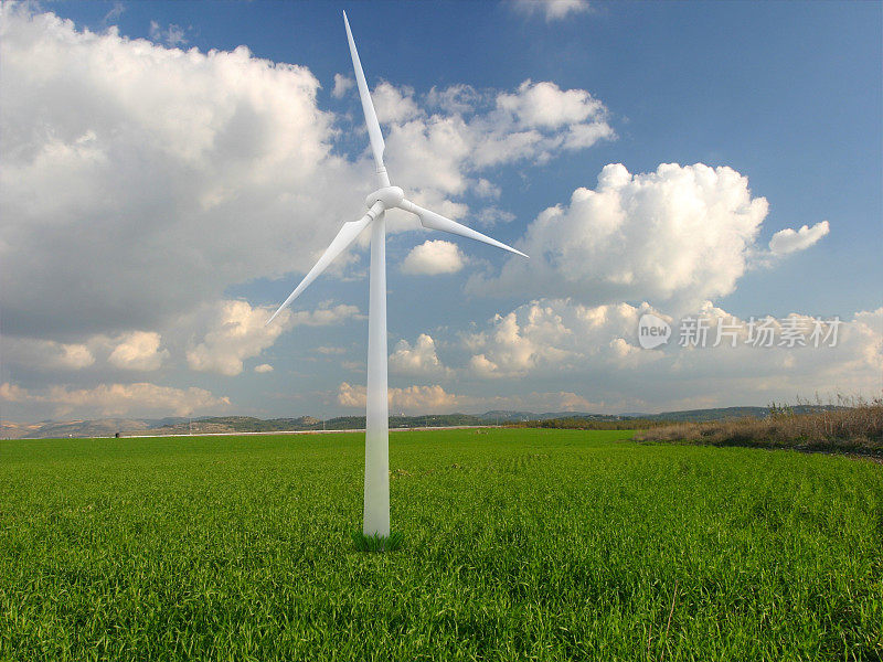 风力涡轮机可再生能源发电