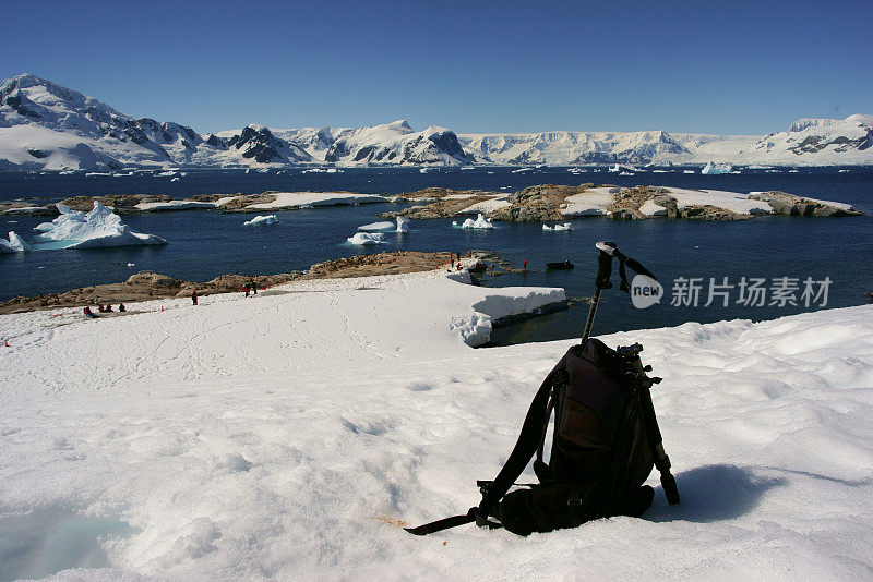 南极洲的徒步旅行装备