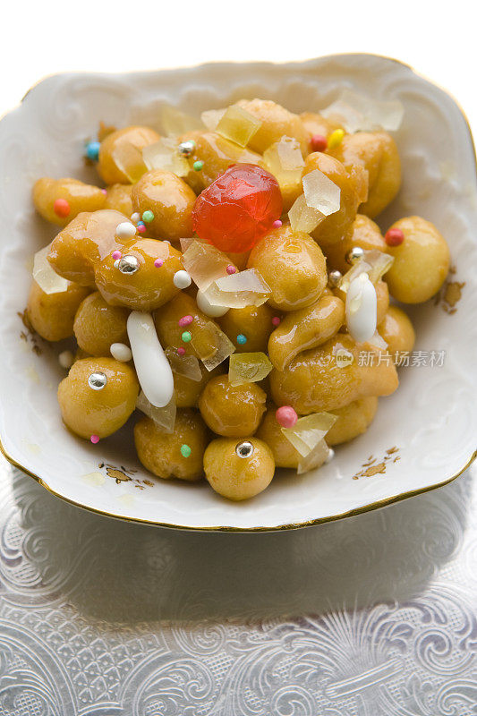 Struffoli，传统圣诞蛋糕