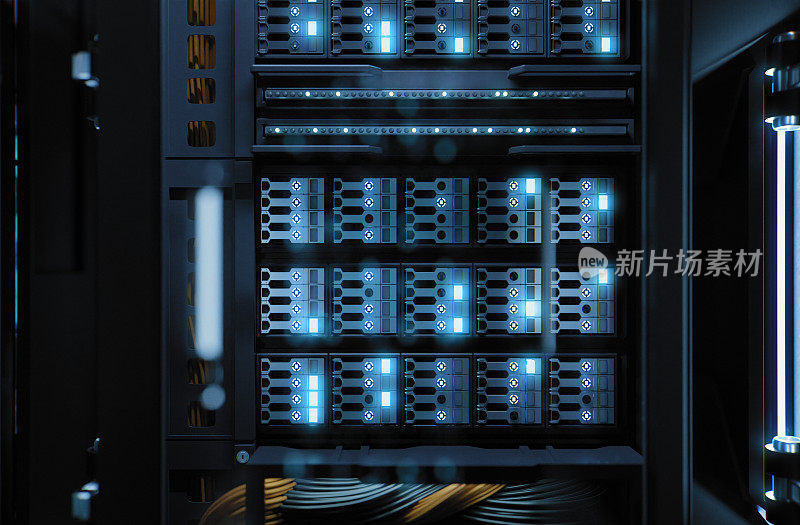 用于云计算的服务器机房数据中心中的超级计算机