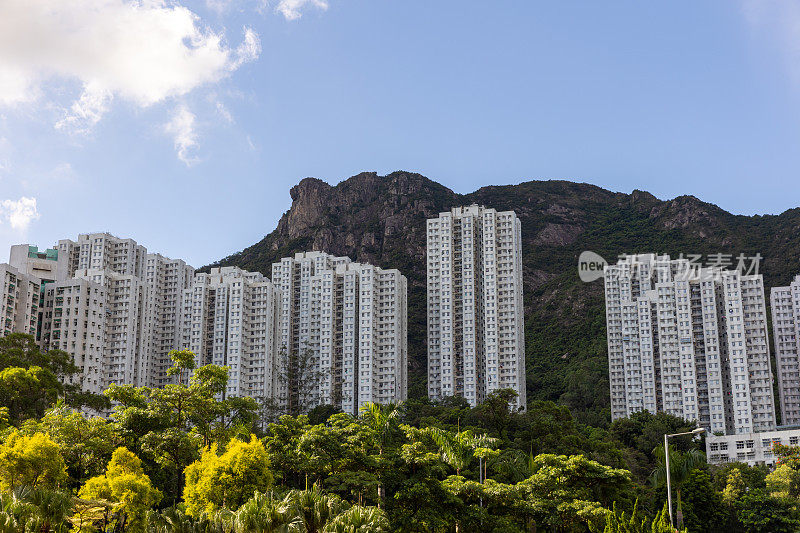 位于香港九龙的住宅楼宇