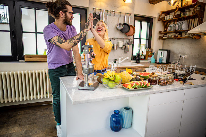 一起享受清晨时光