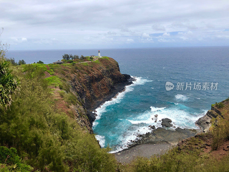 基拉韦厄灯塔，考艾岛，夏威夷