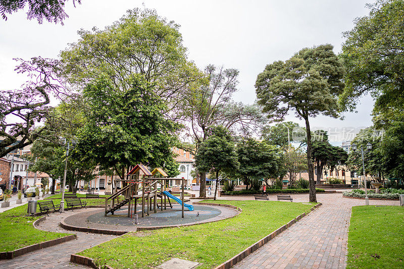 哥伦比亚波哥大的一个公园