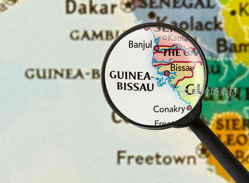 几内亚比绍共和国地图
