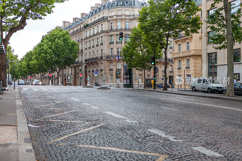 巴黎街标志性街道