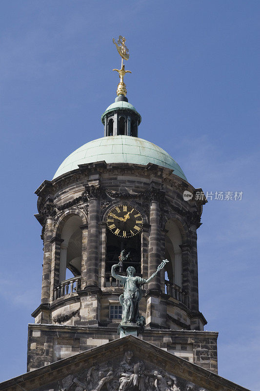 阿姆斯特丹皇家宫殿的顶层