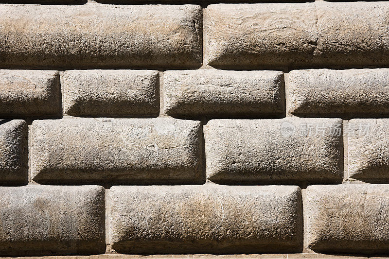 费伦泽的石膏石立面，建筑纹理背景