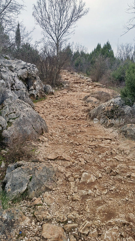 神圣的朝圣，十字山，克里泽瓦茨山，Medjugorje，波斯尼亚