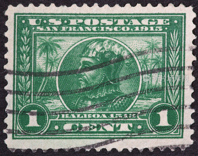 巴尔博亚邮票1915