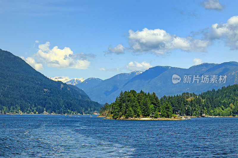 BC峡湾和岛屿