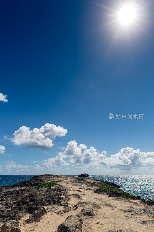 莱角自然景观，瓦胡岛，夏威夷