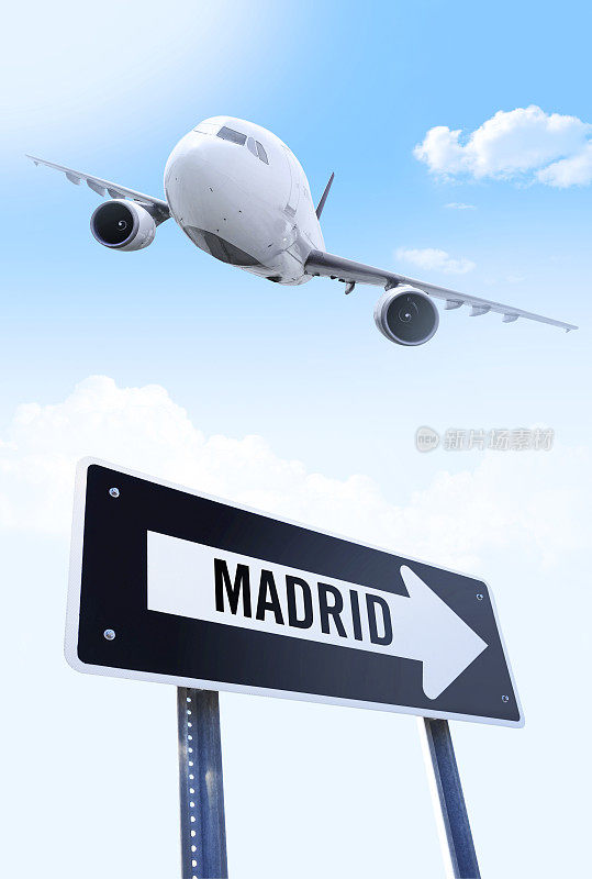 马德里的航班