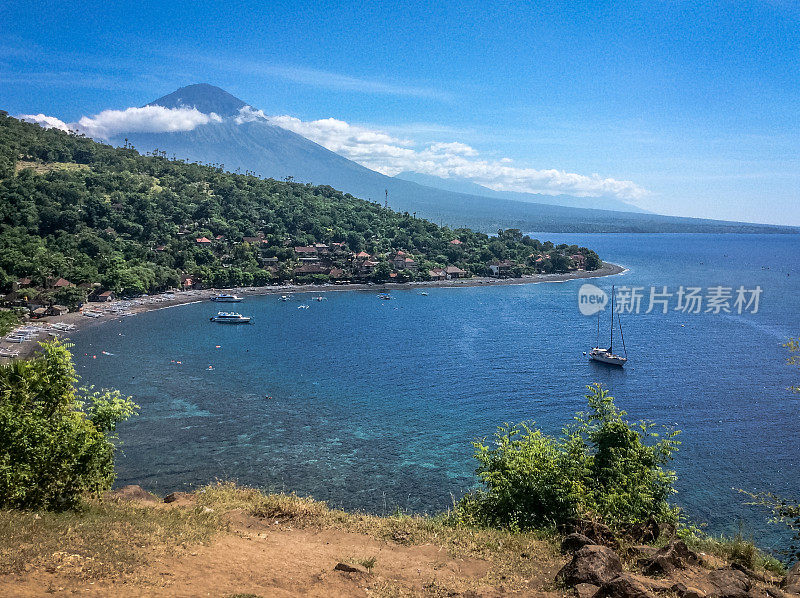 阿贡活火山，巴厘岛，印度尼西亚