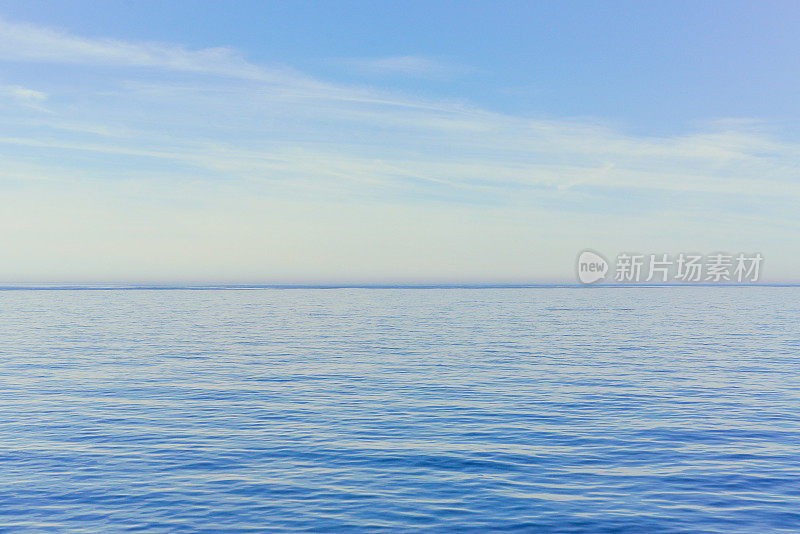 广阔的海洋风景