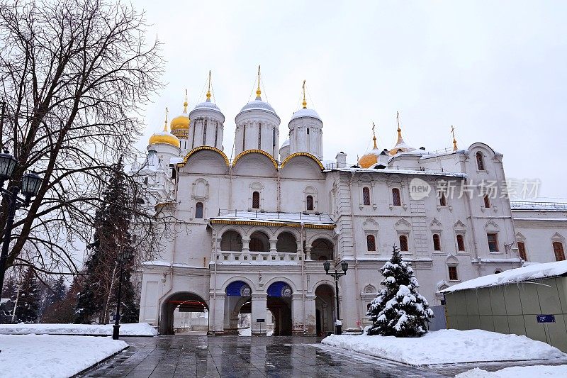 莫斯科克里姆林宫，使徒教堂和牧首宫