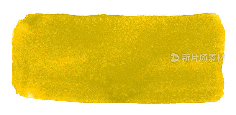 水墨水彩染黄