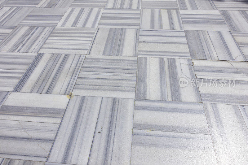 灰色大理石瓷砖无缝地板，墙面纹理