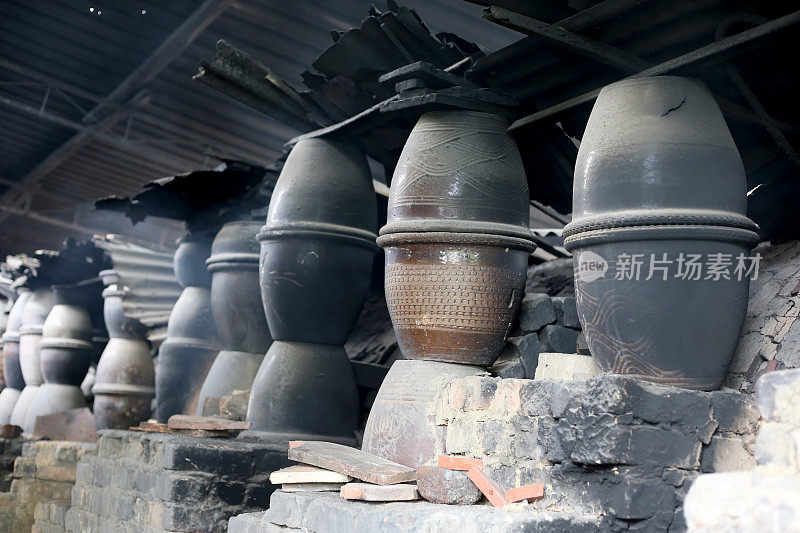 传统的陶瓷工厂