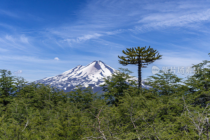 孔吉里奥国家公园的亚伊马火山