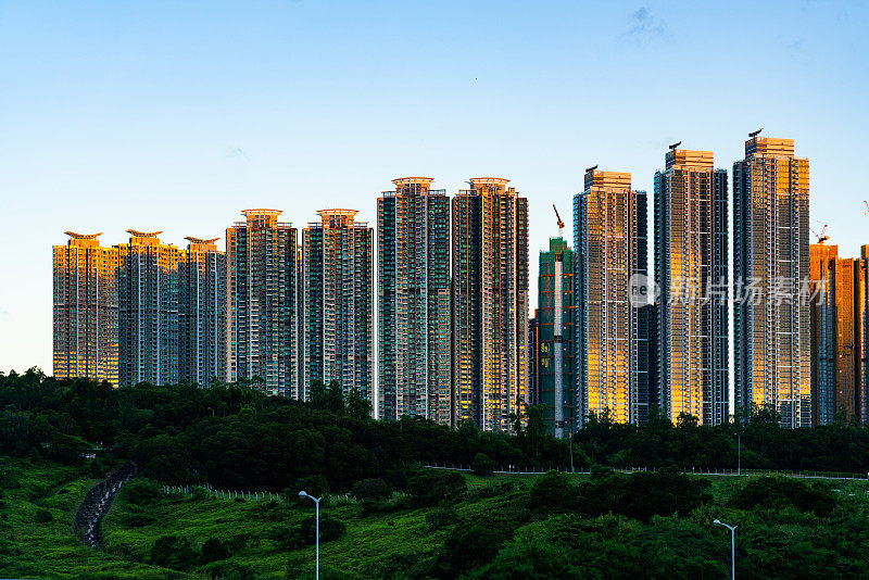 香港将军澳的高层住宅大厦