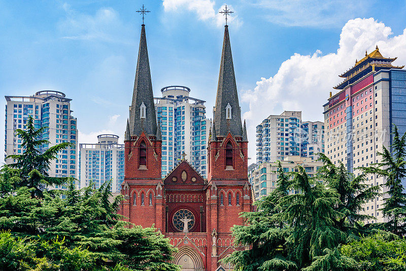 圣依纳爵大教堂，徐家汇大教堂，中国上海罗马天主教堂
