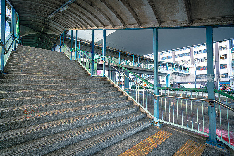 香港的立交桥、高架铁路