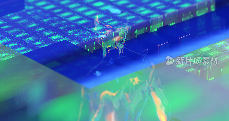 飞行虚拟人在数字网络空间元宇宙概念高质量的渲染图像