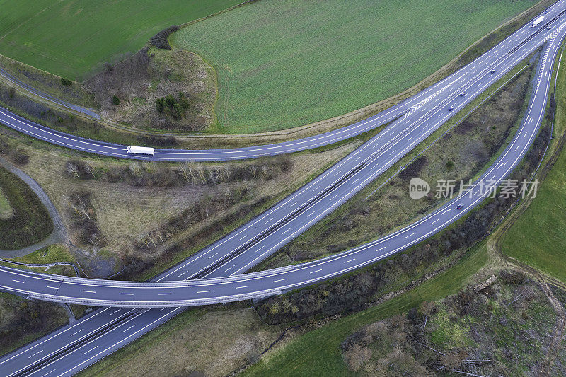 公路及道路交汇处(空中)