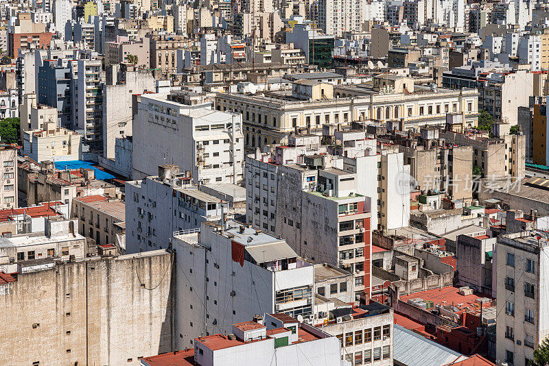 布宜诺斯艾利斯的天际线:充满活力的城市全景